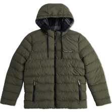 Lee Cooper Glory Erkek Şişme Mont Haki