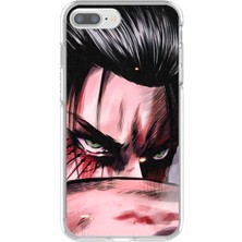 Dali Design Apple iPhone 8 Plus Uyumlu Şeffaf Kılıf Attack On Titan Tasarımlı 2