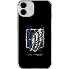 Dali Design Apple iPhone 12 Uyumlu Şeffaf Kılıf Attack On Titan Tasarımlı 1