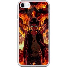 Dali Design Apple iPhone 6 Uyumlu Şeffaf Kılıf Attack On Titan Tasarımlı 3