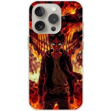 Dali Design Apple iPhone 12 Pro Uyumlu Şeffaf Kılıf Attack On Titan Tasarımlı 3