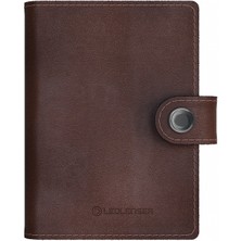 LED Lenser Lite Wallet Plus Chestnut Powerbank Cüzdan