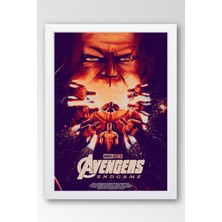 Avengers Çerçeveli Tablo - Yenilmezler Marvel Poster Tablo
