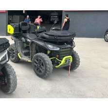 Segway 570 Atv Çantası 180 Litre Arka+80 Litre Ön+2 Adet Benzin Bidonu Yeşil