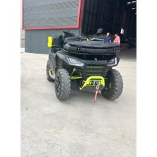 Segway 570 Atv Çantası 180 Litre Arka+80 Litre Ön+2 Adet Benzin Bidonu Yeşil