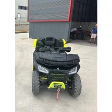 Segway 570 Atv Çantası 180 Litre Arka+80 Litre Ön+2 Adet Benzin Bidonu Yeşil