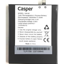 Tkgz Casper Via A2 Uyumlu Batarya Pil Sıfır