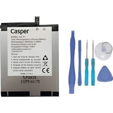 Tkgz Casper Via P1 Uyumlu Batarya Pil Sıfır  + Tamir Seti