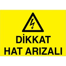 1Beyaz Reklam Uyarı Tabelası - 20x30 Alüminyum Kompozit Panel - E60