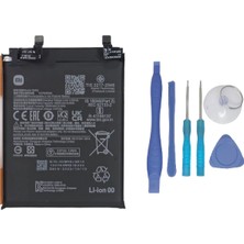 Tkgz Xiaomi Mi 12T - BM5J - Uyumlu Batarya Pil Sıfır  + Tamir Seti