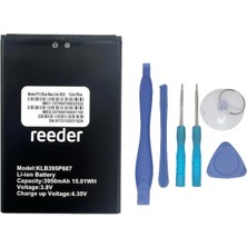 Tkgz Reeder P13 Blue Max Lite 2022 Uyumlu Batarya Pil Sıfır  + Tamir Seti