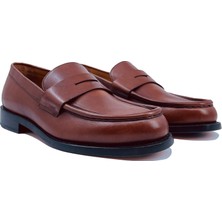 Trust Shoes Kuşaklı Kahverengi Klasik Ayakkabı