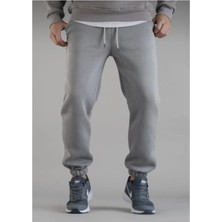 Erkek 3 Iplik Şardonlu Eşofman Alt Jogger Oversize
