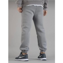 Erkek 3 Iplik Şardonlu Eşofman Alt Jogger Oversize