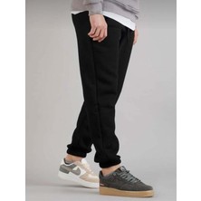 Erkek 3 Iplik Şardonlu Eşofman Alt Jogger Oversize