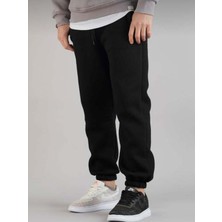 Erkek 3 Iplik Şardonlu Eşofman Alt Jogger Oversize