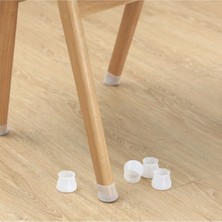 Btm Home 8 Adet Masa Sandalye Mobilya Ayağı Koruyucu Silikon Kılıf