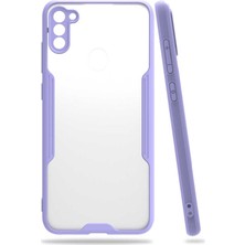 Cepustik Telefon Aksesuarları Galaxy A11 / Galaxy M11 Kılıf Parfe Kenarları Pastel Renk Silikon Kılıf