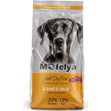 Mofelya Yetişkin Köpek Maması 15 kg Kuzu Etli Pirinçli