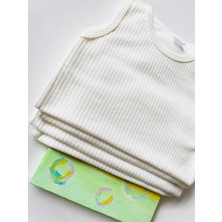Miyakidsworld Büyük Boy Çocuk Çıtçıtlı Body 7-8-9 Yaş Çocuk Body (4 Adet)