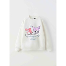 Kuromi Kiz Cocuk  Sweatshirt