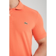 Lacoste  Polo  Kısa Kol Turuncu  Classıc Fit