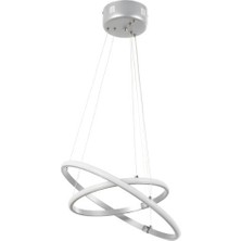 Harnelli Modern Tasarım 2li Halka LED Avize