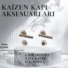 Kaizen Kapı Kolu Domino Çember Rozetli Wc-Banyo