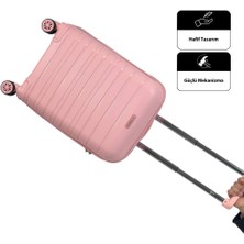 Reymond Luggage Karbon Pp Horizon Serisi Kırılmaz Valiz, Gold - Kabin Boy