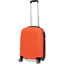 Reymond Luggage Abs Piramit Canyon Serisi Valiz, Turuncu - Kabin Boy