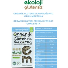 Organik Glutensiz Makarna Karabuğdaylı Külah  200 gr