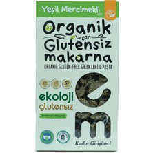 Organik Glutensiz Makarna Yeşil Mercimekli Külah  200 gr