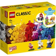 11013 LEGO Classic Yaratıcı Şeffaf Yapım Parçaları 500 Parça +4 Yaş
