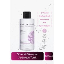 Heraflora Gözenek Sıkılaştırıc, Nemlendirici, Aydınlatıcı Tonik 200 ml - Niacinamide, Aha, C Vit