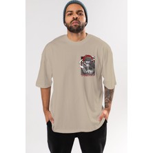 Ankhises Shısuı Uchıha Naruto Ön Sol Baskılı Oversize T-Shirt Erkek Kadın Unisex Pamuk Bisiklet Yaka Tişort