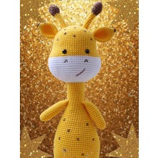 Mady Toyss Amigurumi Sevimli Yavru Zürafa 38-39 cm