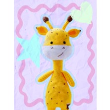 Mady Toyss Amigurumi Sevimli Yavru Zürafa 38-39 cm