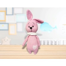 Mady Toyss Amigurumi Sevimli Şapşik Tavşan 34-36 cm