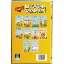 1.sınıf Anetil Ilk Okuma Yazma Seti (10 Kitap)Renkli Resimli Dik Temel Harlerle Hazırlanmıştır