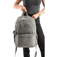 Unisex Kadın Sırt Çantası Gümlük Kullanıma Uygun Büyük Boy Seyahat Çantası 43*30 cm Okul Çantası