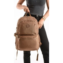 Unisex Kadın Sırt Çantası Gümlük Kullanıma Uygun Büyük Boy Seyahat Çantası 43*30 cm Okul Çantası