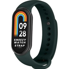 Sneezy Mi Band 9 Ile Uyumlu Purelux Soft Silikon Kordon