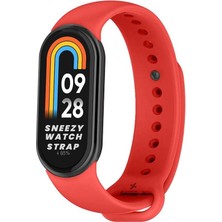 Sneezy Mi Band 9 Ile Uyumlu Purelux Soft Silikon Kordon