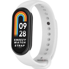 Sneezy Mi Band 9 Ile Uyumlu Purelux Soft Silikon Kordon