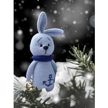 Mady Toyss Amigurumi Sevimli Şapşik Tavşan  34-36 cm