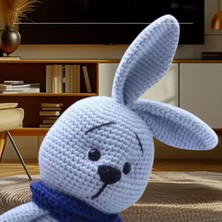 Mady Toyss Amigurumi Sevimli Şapşik Tavşan  34-36 cm