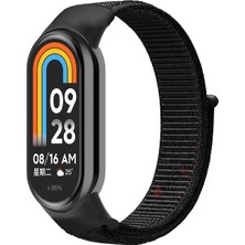 Sneezy Xiaomi Mi Band 9 Ile Uyumlu Hasır Nylon Akıllı Bileklik Kordon - Saat Kordonu