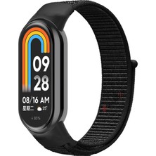 Sneezy Xiaomi Mi Band 9 Ile Uyumlu Hasır Nylon Akıllı Bileklik Kordon - Saat Kordonu