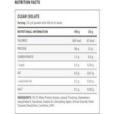 Weider Clear Isolate Protein 500 G