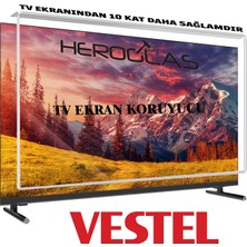 Heroglas Vestel 65U9500  65inç Tv Ekran Koruyucu